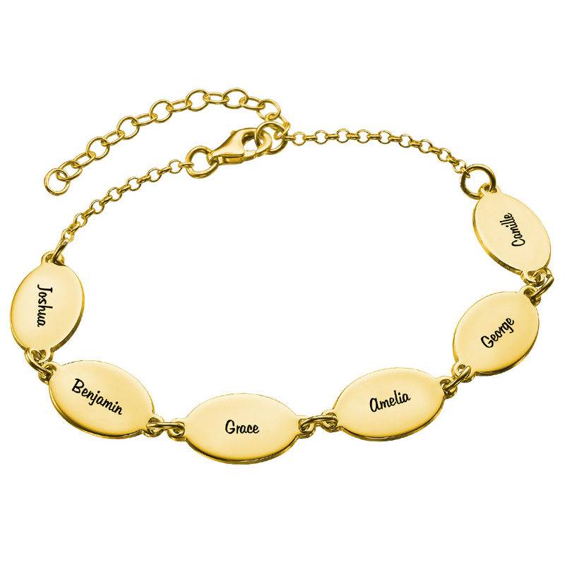 Mutterarmband mit Kindernamen - Gold-Vermeil-5 Produktfoto