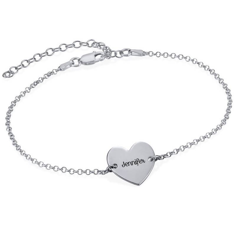 Herz-Fußkette - in Silber-1 Herz-Fußkette - in Silber-1 Produktfoto
