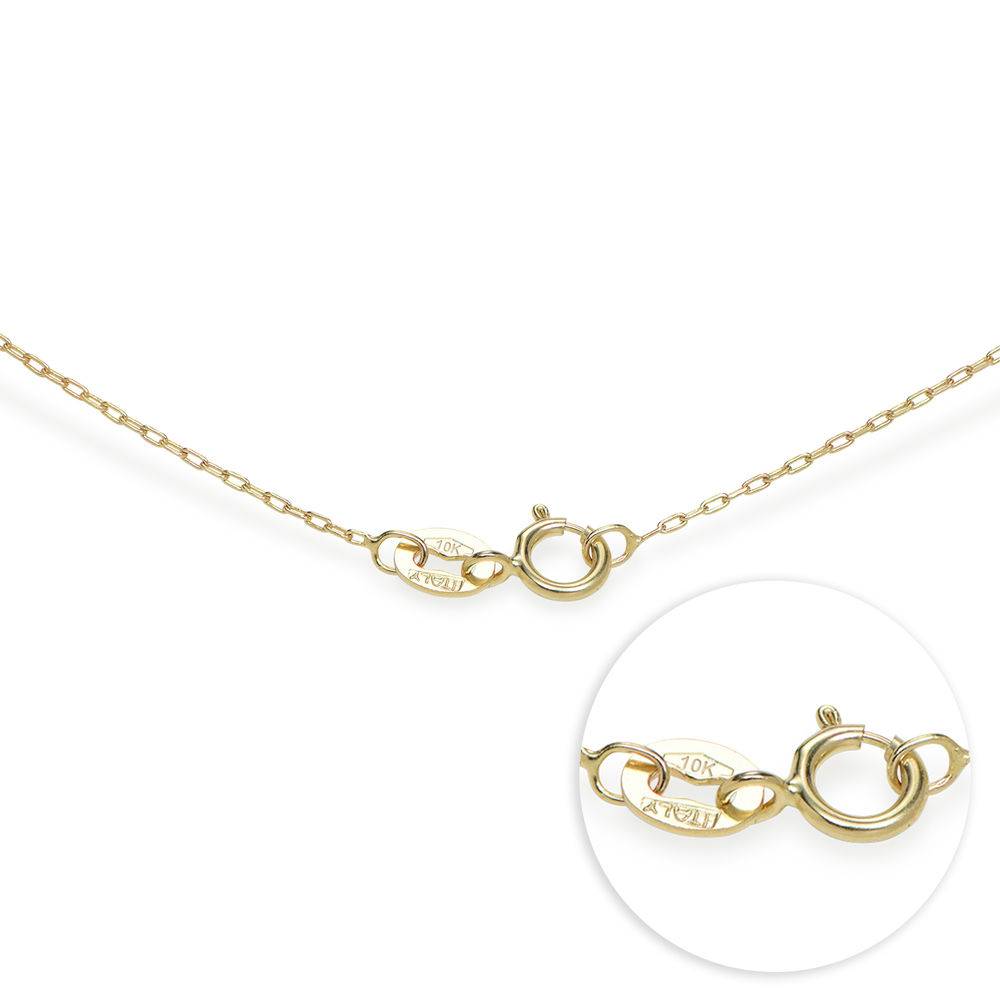 Herz an Herz - Kette - 417er Gelbgold-2 Herz an Herz - Kette - 417er Gelbgold-2 Produktfoto
