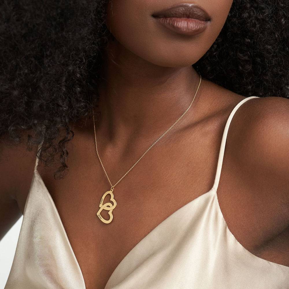 Herz an Herz - Kette - Gold-Vermeil-2 Produktfoto