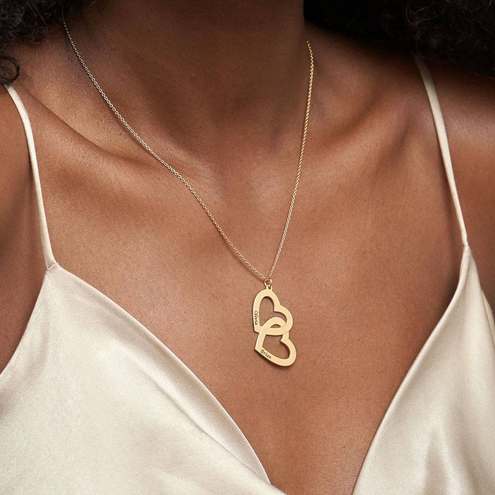 Herz an Herz - Kette - Gold-Vermeil-4 Produktfoto