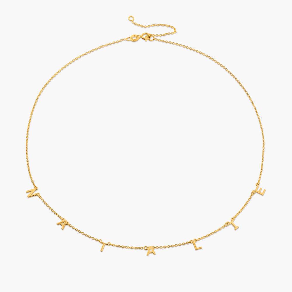 Mia Halskette mit Initialen - 585er Gelbgold-1 Produktfoto
