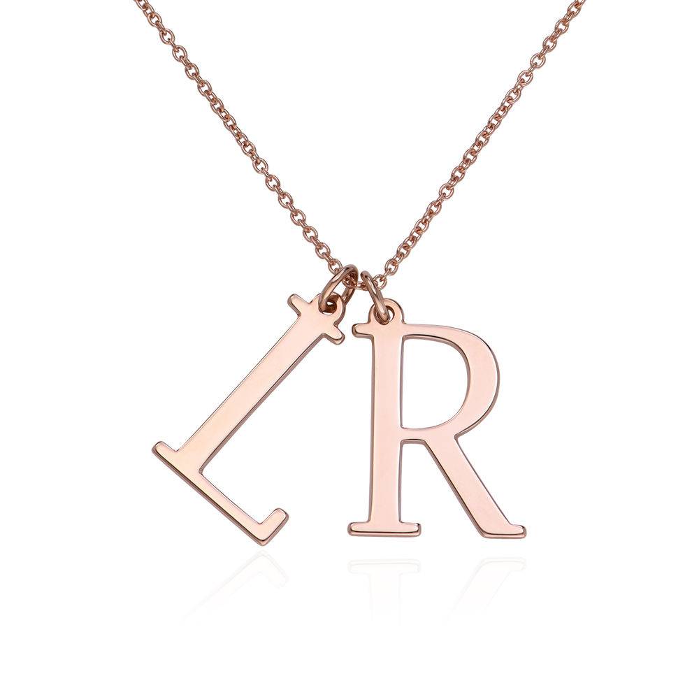 Buchstabenkette - rosévergoldetes Sterlingsilber-3 Buchstabenkette - rosévergoldetes Sterlingsilber-3 Produktfoto