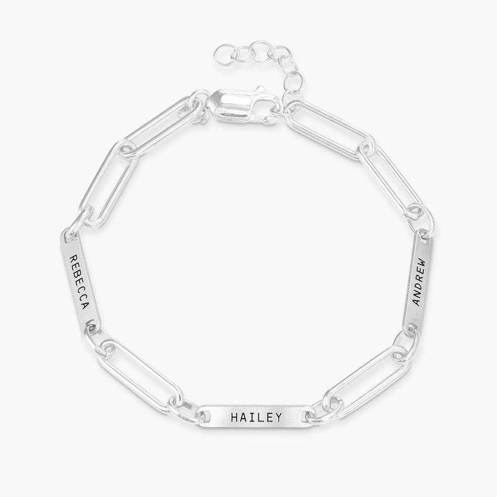 Stella Gliederarmband mit Namen - 925er Sterlingsilber-2 Stella Gliederarmband mit Namen - 925er Sterlingsilber-2 Produktfoto