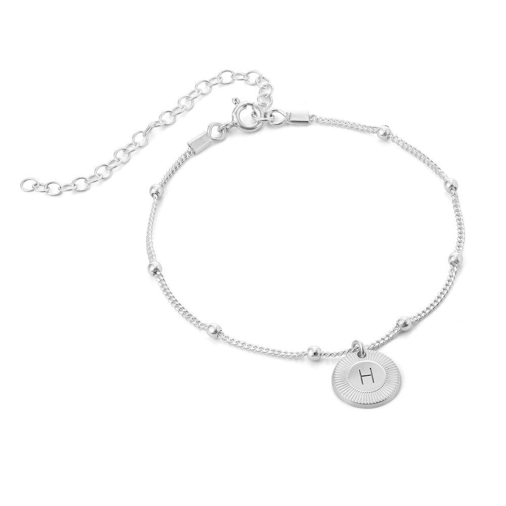 Mini Rayos Initial Armband / Fußkettchen - 925er Sterlingsilber-1 Mini Rayos Initial Armband / Fußkettchen - 925er Sterlingsilber-1 Produktfoto