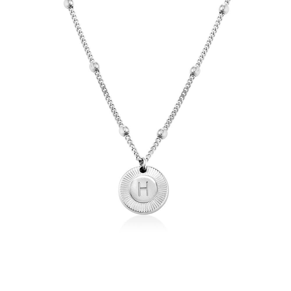 Mini Rayos Initial Halskette - 925er Sterlingsilber-1 Produktfoto