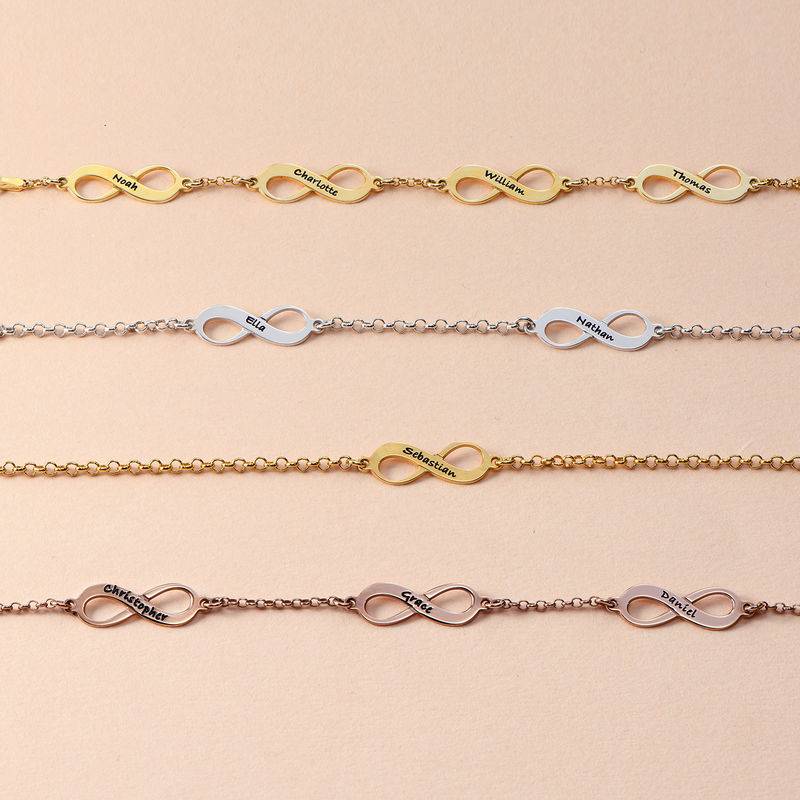 Multiples Infinity-Armband - Vergoldet-2 Multiples Infinity-Armband - Vergoldet-2 Produktfoto