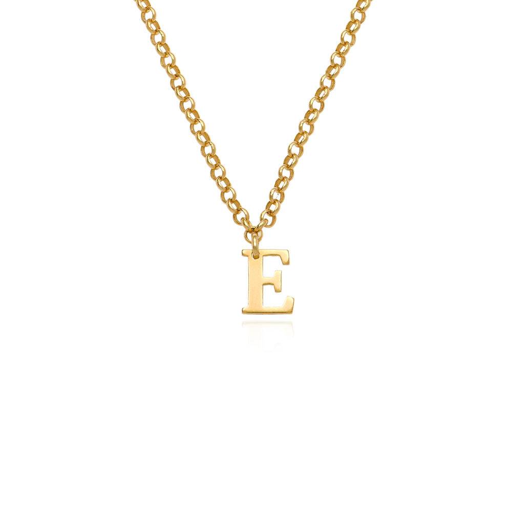 Buchstaben Choker - Gold-Vermeil-4 Produktfoto