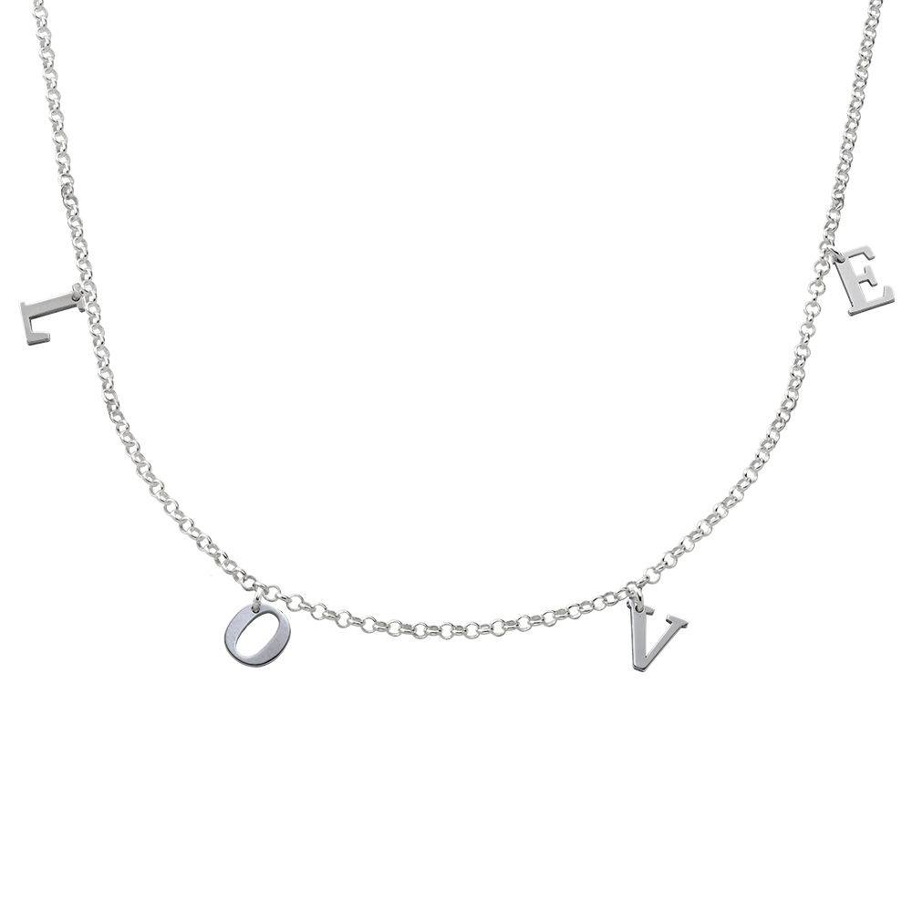 Buchstaben Choker - Silber-2 Buchstaben Choker - Silber-2 Produktfoto