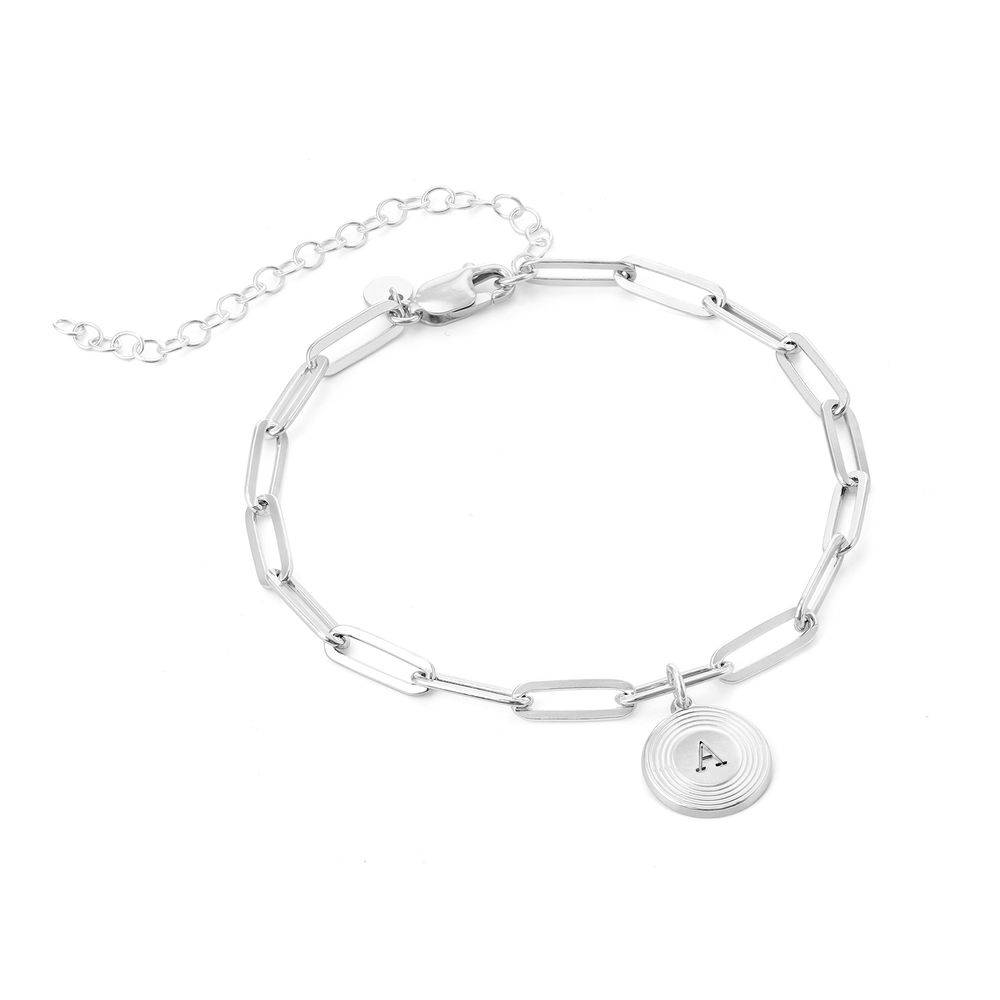 Odeion Initial Gliederarmband - 925er Sterlingsilber-1 Produktfoto