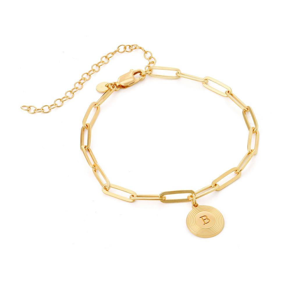 Odeion Initial Gliederarmband - Gold-Vermeil-3 Odeion Initial Gliederarmband - Gold-Vermeil-3 Produktfoto
