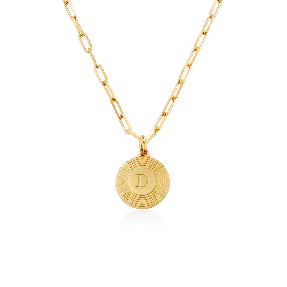 Odeion Initial-Gliederkette - 750er Gold-Vermeil-1 Produktfoto