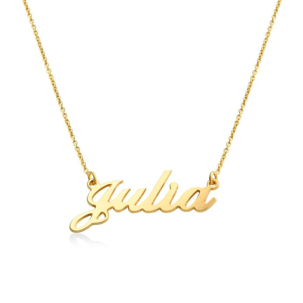 Klassische Cocktail Namenskette - Gold-Vermeil-1 Produktfoto
