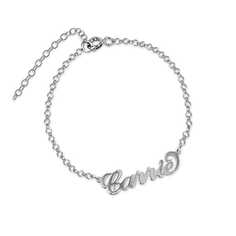 Carrie Namensarmband - 925er Sterlingsilber-1 Produktfoto